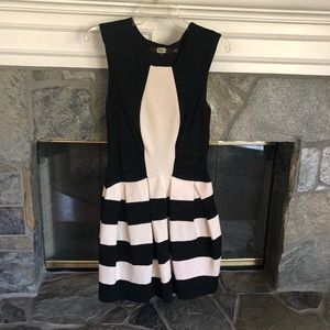 Eva Franco Black & White Dress